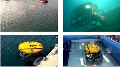 Robot ngầm tự hành cứu hộ và quan trắc môi trường